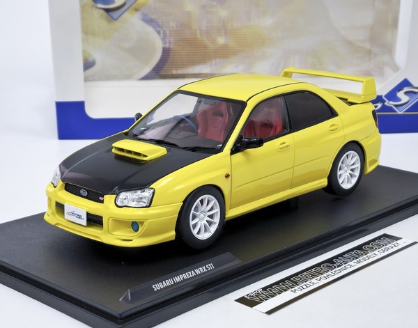 Subaru Impreza Wrx Sti (2003) Solido Works Yellow - Solido 1:18-image