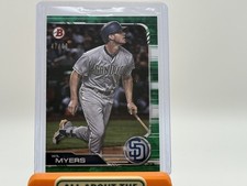 2019 Bowman - Wil Myers #99 Green /99