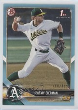 2018 Bowman Draft Sky Blue 248/499 Jeremy Eierman #BD-179 05fv
