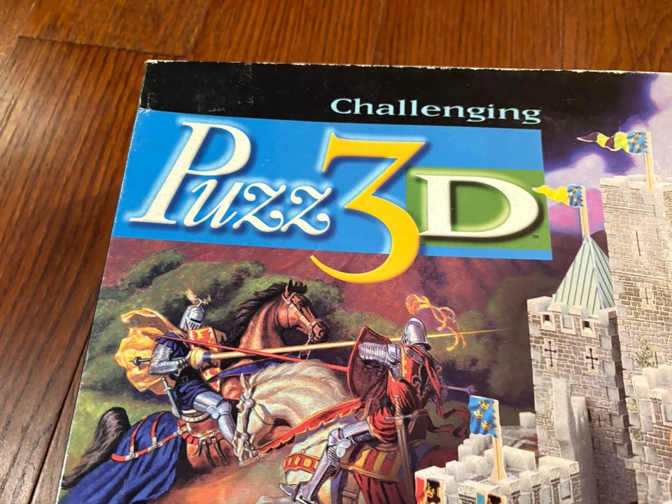 Rompecabezas 3D Camelot 3D FactorySeal nuevo en caja 620 piezas #4687 de Milton Bradley 1995 Foto 3 de 4