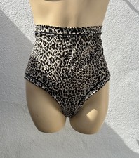Lindex Granny Panties XL Animal print BNWOT Full Brief Cotton Gusset Sexy/Comfy