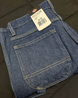 Dickies LU200 Men's Industrial Carpenter Hammer Loop Dark Wash Jeans Men s 30x30