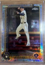 2025 Topps Chrome Logofractor Edition - Brice Turang, Brice Turang #109