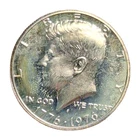 1976-S Kennedy Half Dollar Silver Proof Bicentennial Design Hazy UNC 40% Silver
