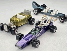 3 Topper Johnny Lightning Redline Al Unser 32 Ford Custom Dragster Vintage