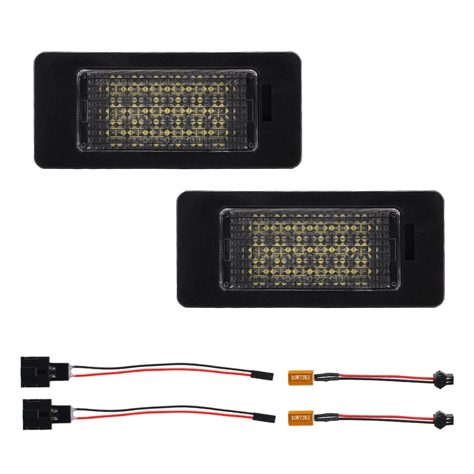 2 luci targa a LED adatte per VW Golf VI + VII Variant | Golf Plus - Immagine 4 di 4