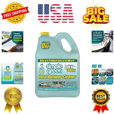 #ad Oxy Solve Total Outdoor Pressure Washer Cleaner – 1 Gal $39.99