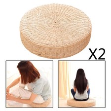Cuscino Rotondo in Cuscino per Sedili in Paglia a Maglia 2PACK TATAMI Pavimento