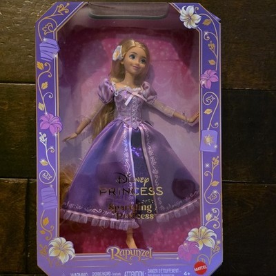 Mattel Sparkling Princess Disney Princess Rapunzel 11'' Fashion Doll