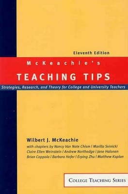 McKeachie's Teaching Tips: Strategies, Research, and Buch Houghton Mifflin