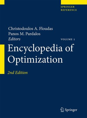 Encyclopedia of Optimization (Springer Reference) Panos M. Pardalos