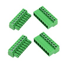 2 Set 8 Pin 3.5mm Pitch Screw Terminal Block Connector for 28-16AWG, Pluggabl...
