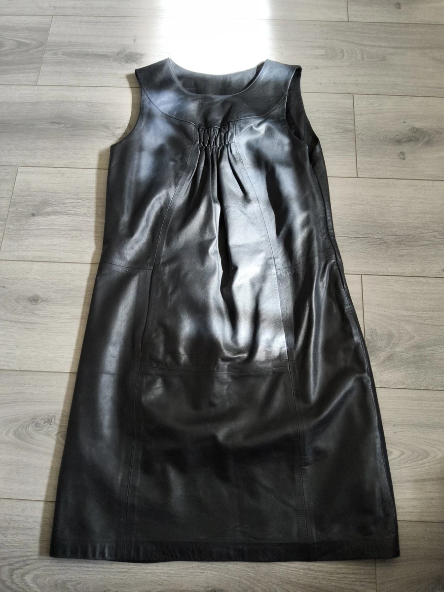 chinese dress ladies Kristen Bauer Van Straten Leather Dress True Blood Signed Autograph 8 main image 0