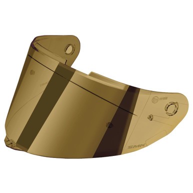 SMK TYPHOON SHIELD PINLOCK 70 READY - Gold Mirror
