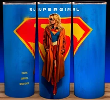 Supergirl 2026 Milly Alcock - Truth Justice Whatever Cup Mug Tumbler 20oz