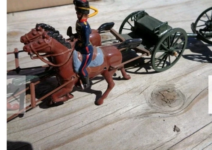 Gran Bretaña 8825 Equipo de Artillería Caballo Reyes Tropa Nuevo en Caja Como Nuevo ENVÍO RÁPIDO VENTA FLASH Foto 4 de 4