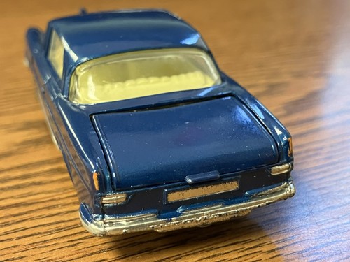 Corgi Toys 253 Mercedes Benz 220 SE Blu Metallizzato 1/43 BELLO Bagaglio di Ricambio - Foto 11 di 11