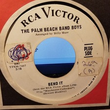 The Palm Beach Band Boys, Bend It ~ 1966 RCA Victor promo 45 +sleeve