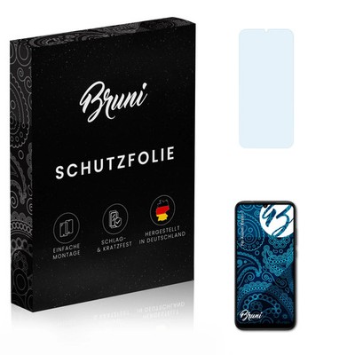Bruni 2x Folie für Xiaomi Redmi 7 Schutzfolie Displayschutzfolie