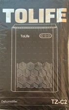 ToLife 1000 Sq.Ft Dehumidifier w/ 95OZ Tank, Auto Shut-Off, LED Light, Quiet