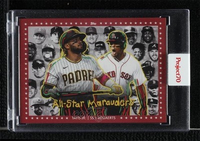 2021 Topps Project 70 /2972 Fernando Tatis Jr Xander Bogaerts DJ Skee #ASG1 1ey1