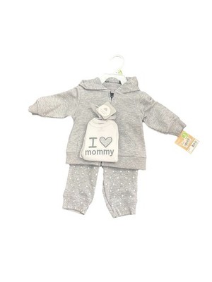 Carters I Love Mommy 3 Months 3 Piece Set NWT 