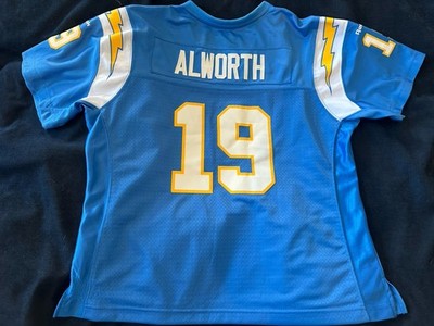 VINTAGE REEBOK NFL THROWBACKS Lance Alworth San Diego Chargers Jersey Women s 