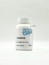 Thorne Zinc Bisglycinate 15 Mg (60 Capsules) Sealed