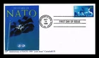 US COVER NATO 50TH ANNIVERSARY FIRST DAY ISSUE GG CACHET