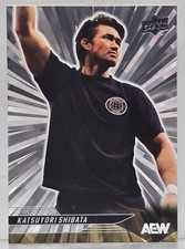 2025 Upper Deck AEW Wrestling Outburst Katsuyori Shibata #65 SP (1:171) First UD