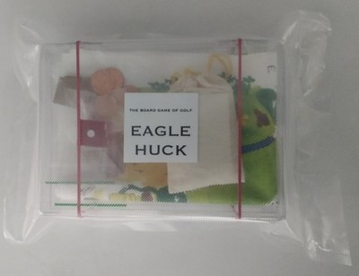 eagle huck golf board game - dark red razor edge dice