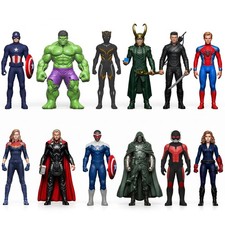 12Pcs Superhero Action Figures Set, 4.8" Miniature PVC Toys for Kids & Collector