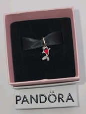 Autentico PANDORA Rosso Vetro di Murano Koi Pesce Mini Ciondolo Charm 793863C01 Scatola E46