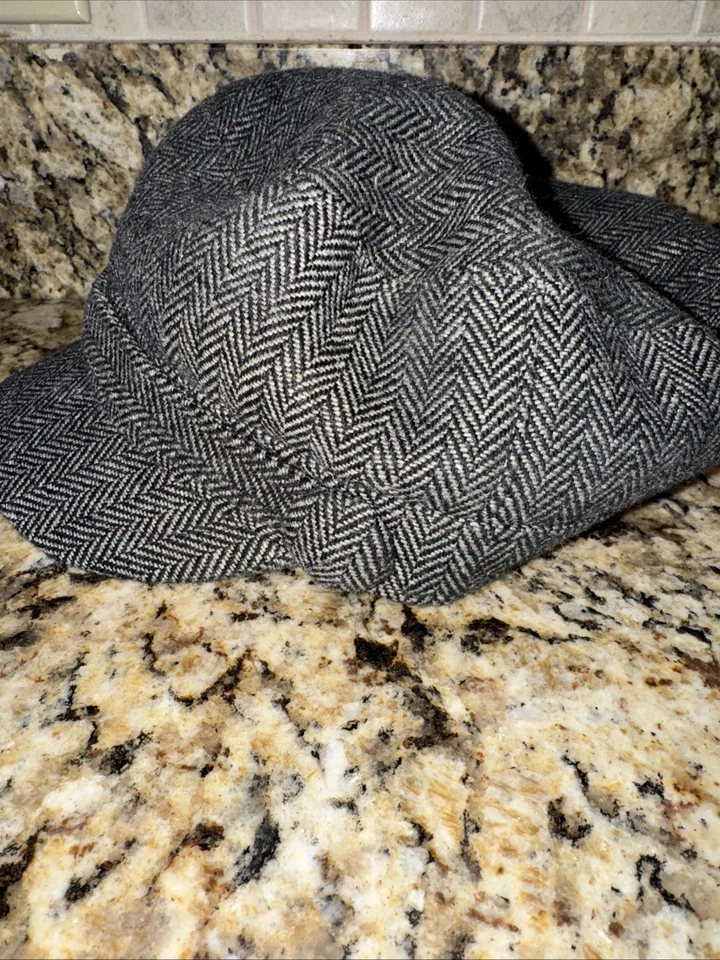 San Diego Hat Co. RARA Gorra Cadete de Lana Negra con Botones Mujer O/S Espiga Foto 2 de 4