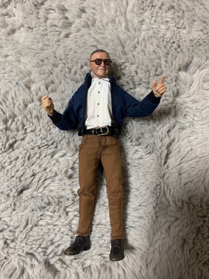 Marvel Stan Lee 1/12 Figure Custom Limited Rare Collectible Action Figure