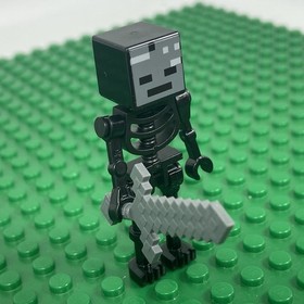 LEGO Minecraft Minifigure-Wither Skeleton-21154 21139 21266 21172 21126 min025