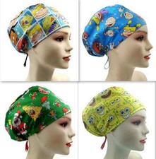 Tv cartoon 1 Handmade Scrub Cap Doctor Theatre Nurse Hospital