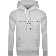 Image of Tommy Hilfiger Embroidered Logo Hooded (EST. 1985)