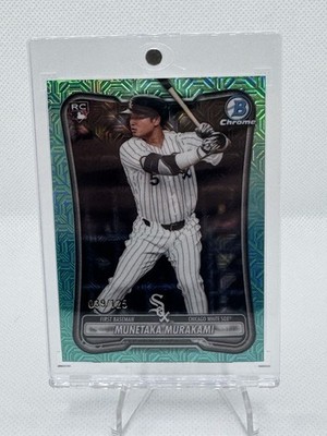 2026 Bowman Chrome Munetaka Murakami Mojo  Aqua Refractor /125 #9
