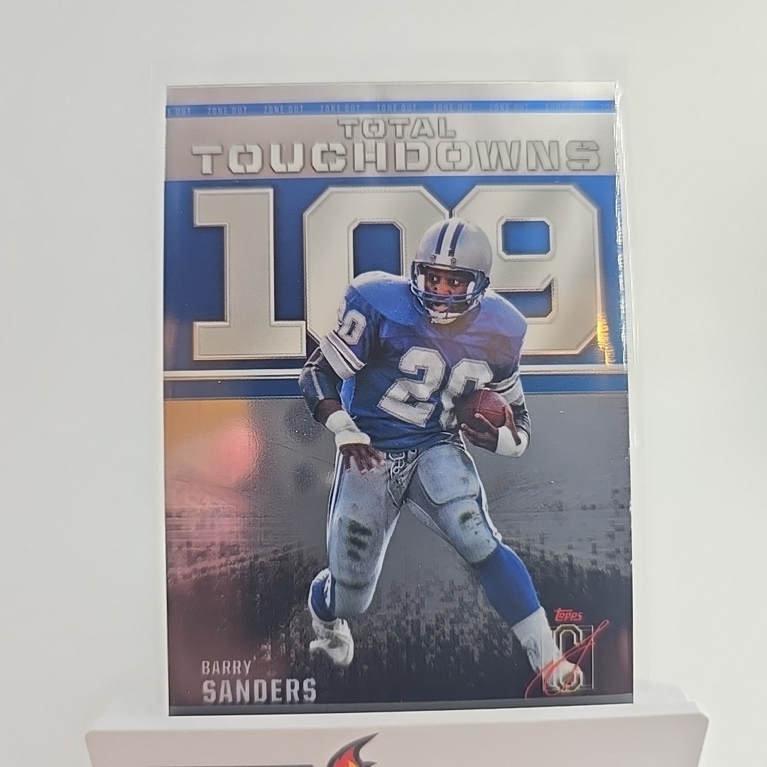 2024 Topps Signature Class #ZO-13 Barry Sanders Zone Out Detroit