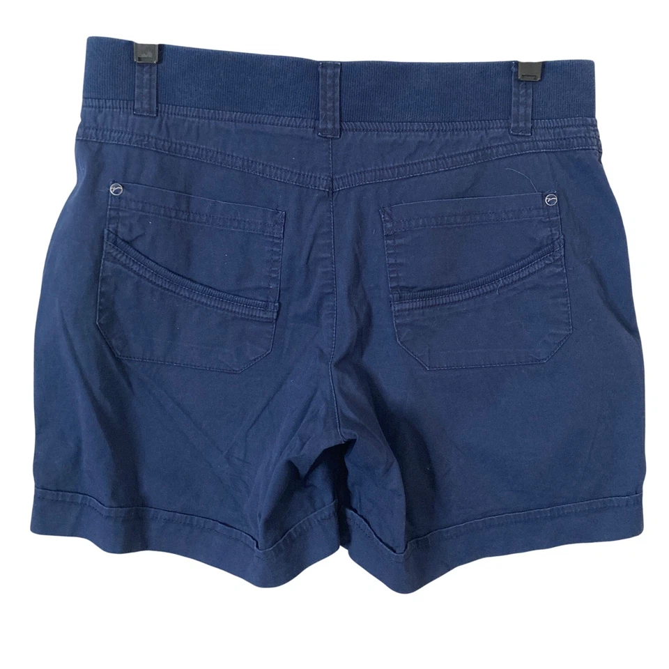 Pantalones Cortos Gloria Vanderbilt Mujer Talla 6 Azul Marino Carga  Foto 2 de 4