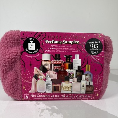 SEPHORA FAVORITES Perfume 18 Pc Sampler NO CERTIFICATE New Release