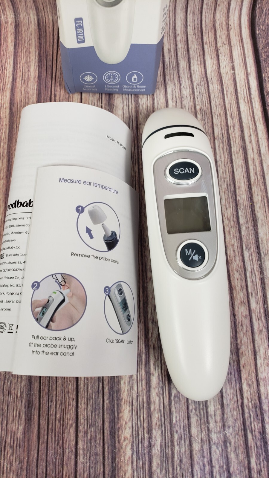 Goodbaby FCIR100 Dual Mode Thermometer eBay