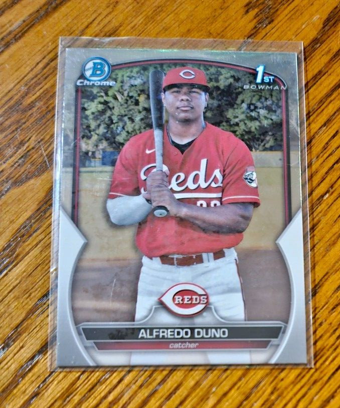 Alfredo Duno 1st -2023 Bowman Chrome BCP-238 - Cincinnati Reds