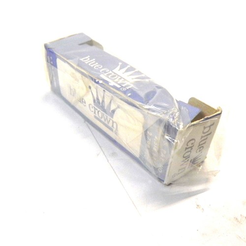 VINTAGE BLUE CROWN M5P SPARK PLUGS W/ BOX SET OF 8 PLUGS NEW IN BOX NOS PLUGS - Picture 2 of 7