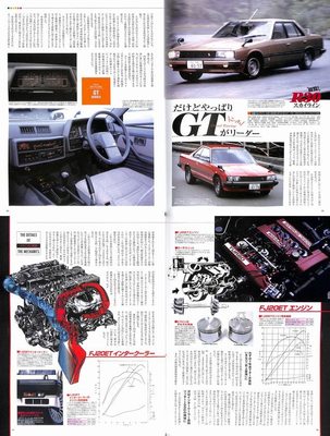 Book All About Nissan Skyline RS X R30 Dr30 Fj20 Turbo TI GT Japan