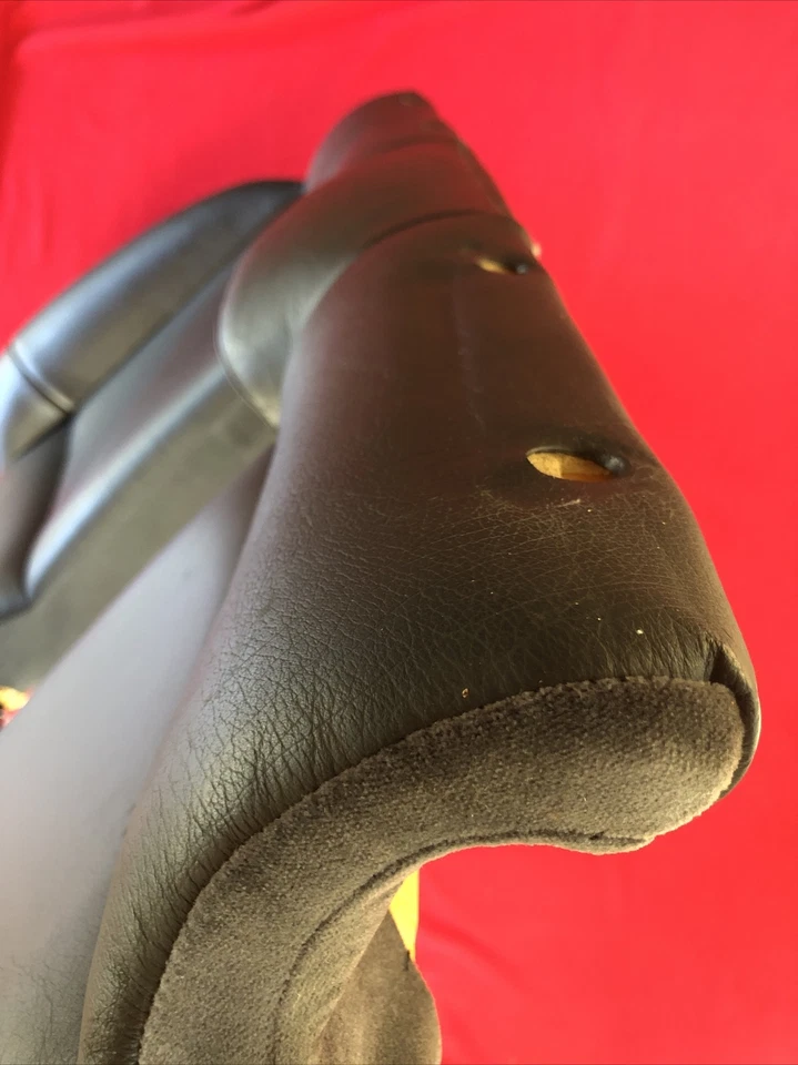 Volvo C70 Convertible Rear Seat Back Black Leather 98-2004 - Image 4 of 4