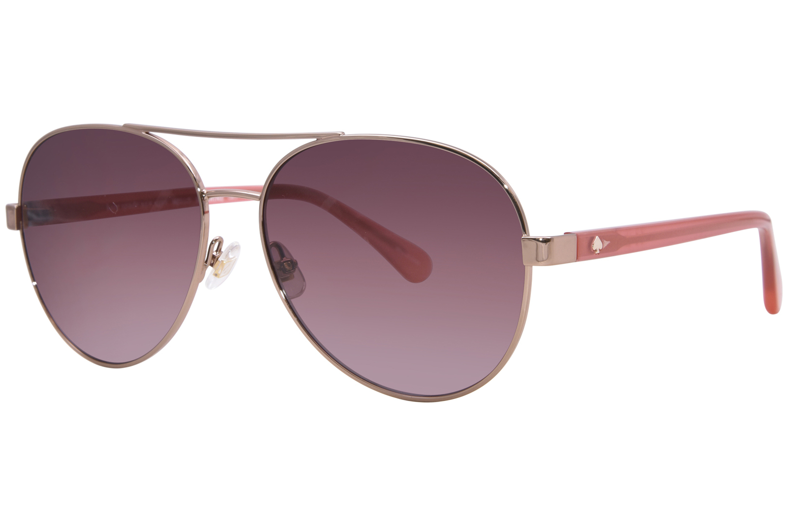 Солнцезащитные очки Kate Spade AverieS AU23X женские красныезолотыеRed Gradient Pilot 58 мм 13990₽
