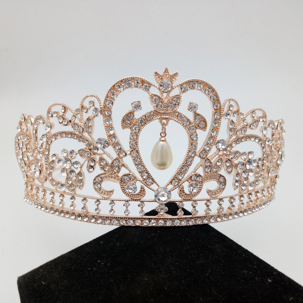 Jewelry Tiara Rhinestones Tiara Bridal Tiara Bride Tiaras Heart Tiaras