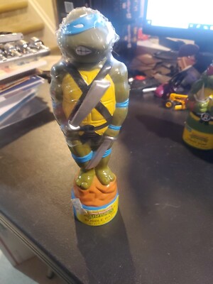 TMNT Teenage Mutant Ninja Turtles Leonardo Bubble Bath 1989-90 (New Sealed)